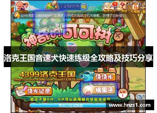 洛克王国音速犬快速练级全攻略及技巧分享